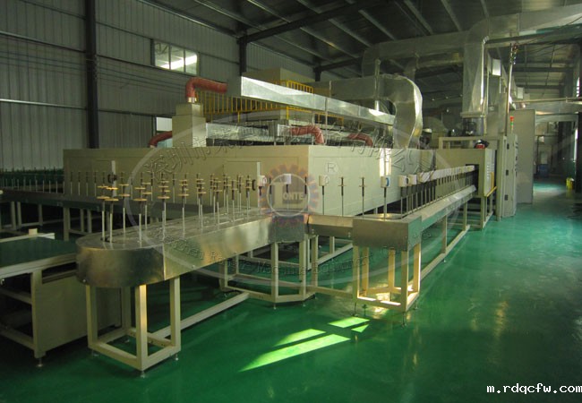 马克杯自动喷漆线