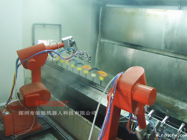 滑雪镜框自动喷漆生产线